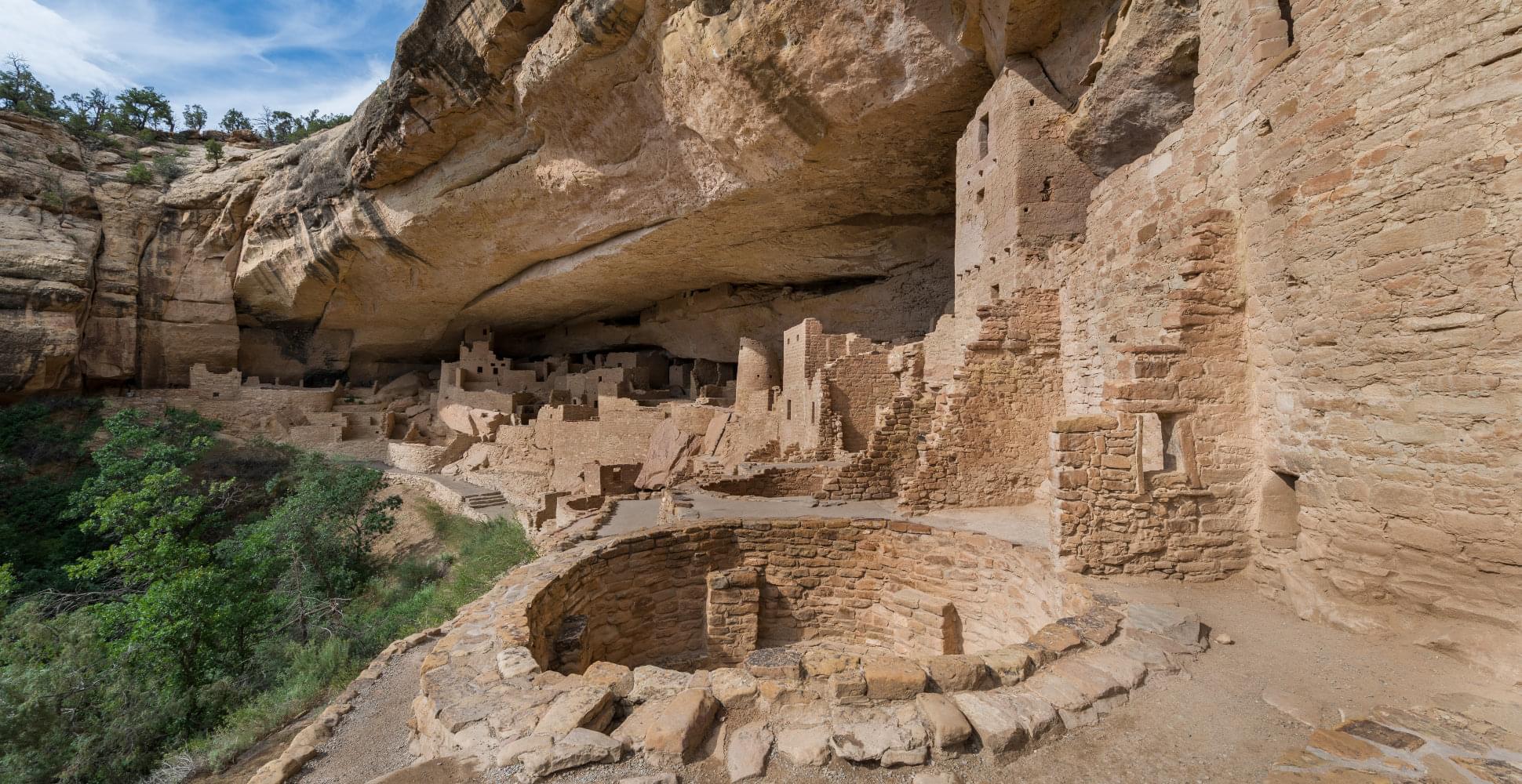 mesa verde cliff palace in colorado