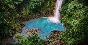 Rio Celeste Waterfall, Tenorio Volcano National Park