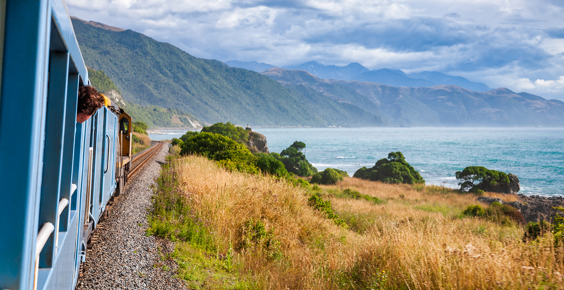 Journey on the Coastal Pacific Train